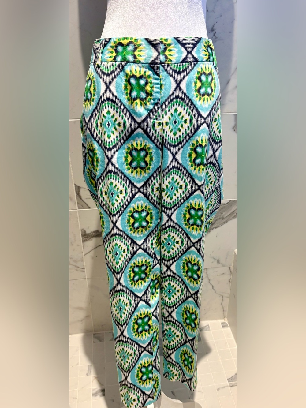 Joe Fresh Preppy Ikat Patterned Pants
